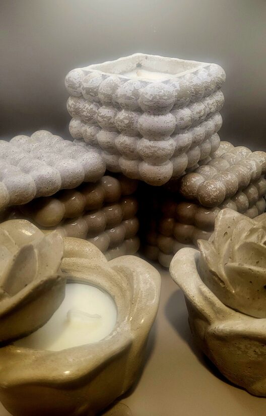 Sojas vaska sveces trauciņos Nr.4